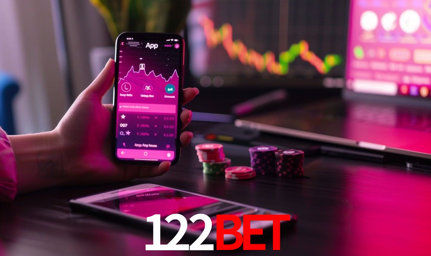 Recursos Exclusivos do App 122BET - Modo Offline, Login Biométrico